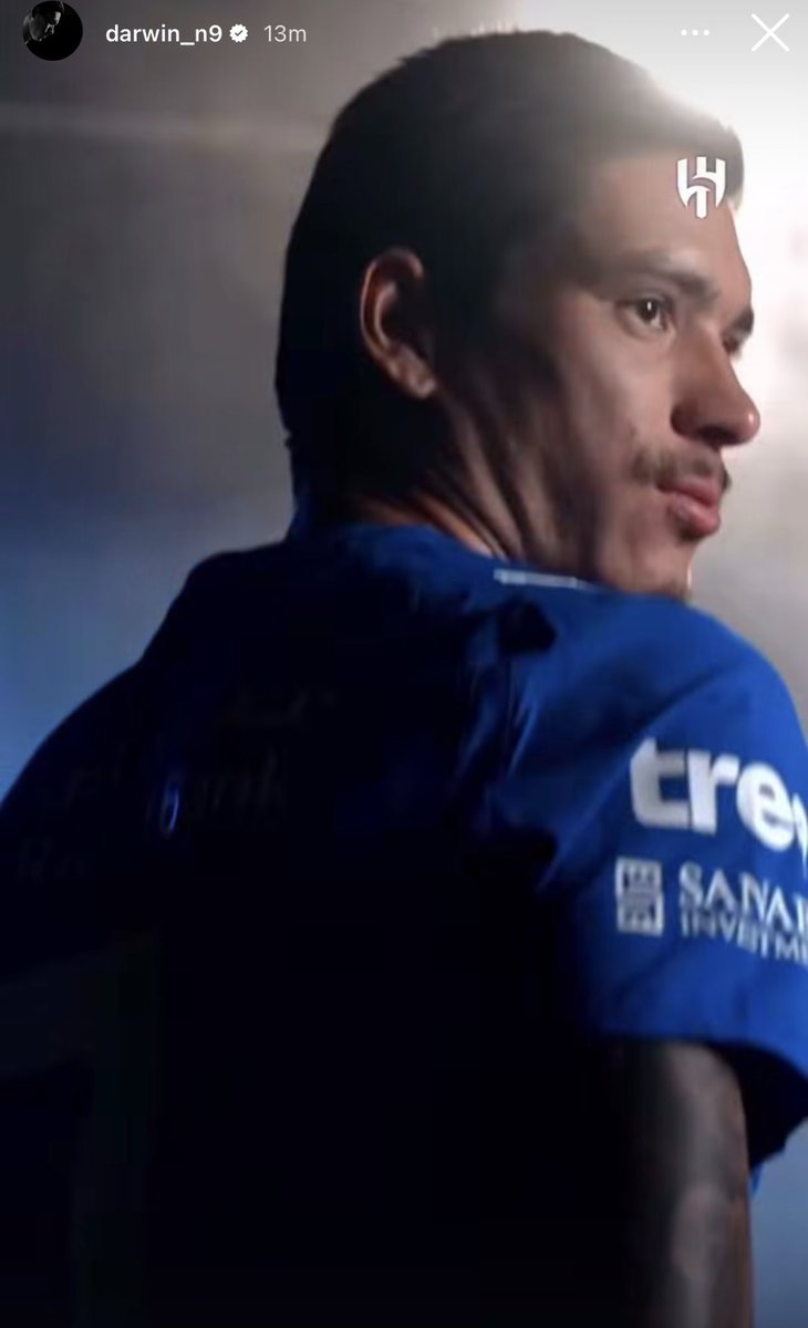 🚨​داروين نونيز عبر IG :

يوم المباراة 🐅​💙