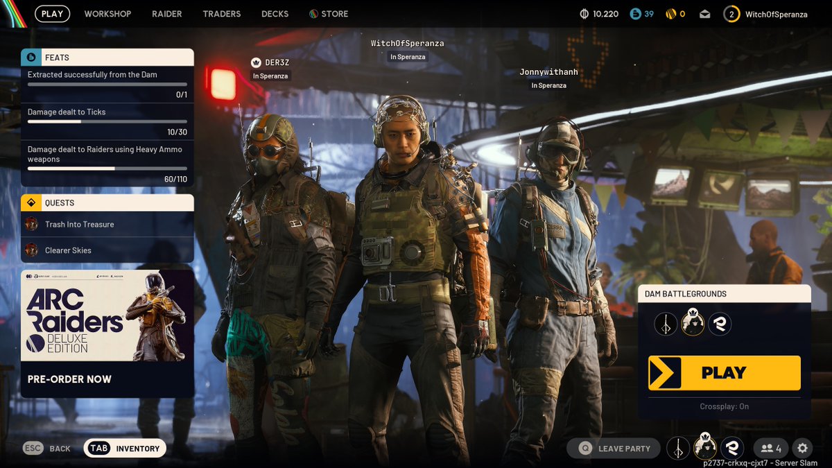 \ {-|-}"/  

we are back #WitchOfSperanza