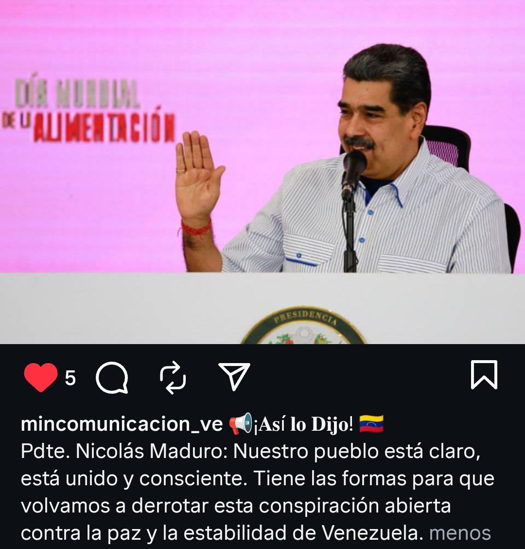 Darkaz456325's tweet photo. #VenezuelaIndestructible #EsperanzaCalleYPaz #YoSigoAMaduro🔥🔥 #vdv @nicolasmaduro @luchaalmada15 @mippcivzla https://t.co/XEw2pEq33v