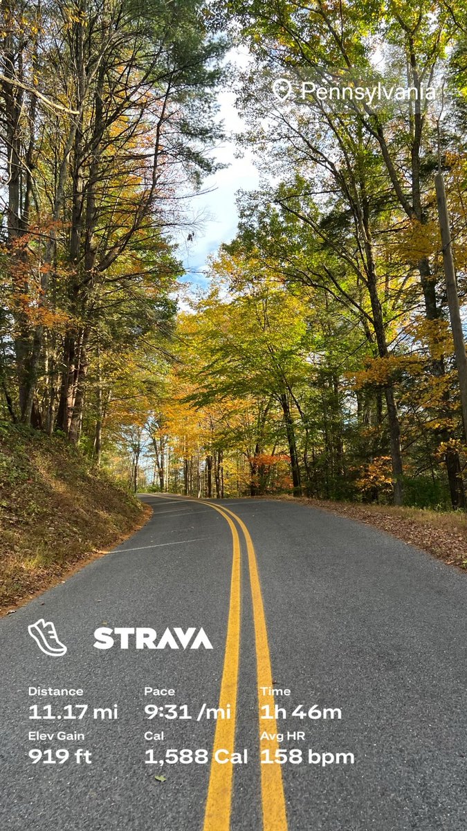 TrailRunn3r89's tweet photo. Perfect end to a long week #Run #Running #Runner #RunPA #PARunner #Pennsylvania #Saucony https://t.co/lOMeTU9ikm