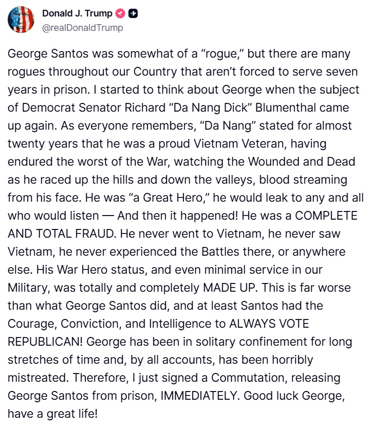 Donald J. Trump Truth Social Post 06:04 PM EST 10/17/25