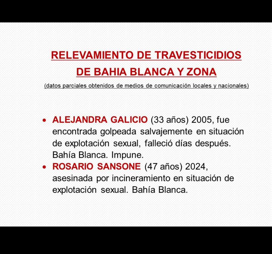 Datos parciales obtenidos de medios de comunicación locales y nacionales (Parte 3)