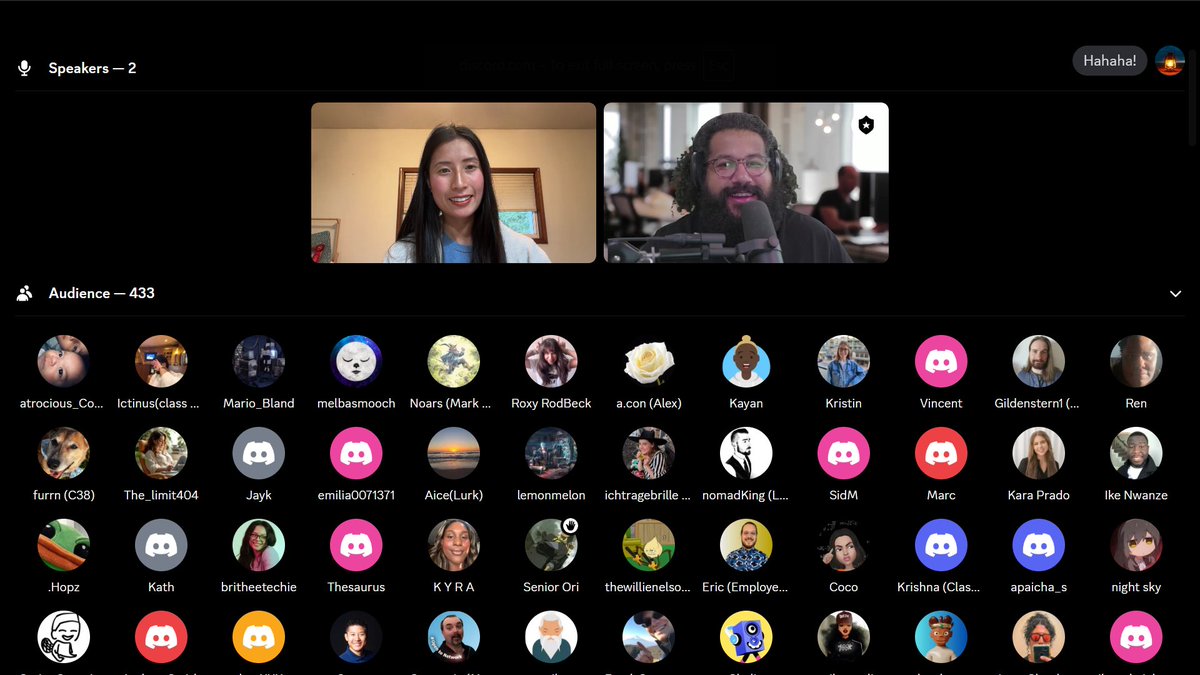 choir241's tweet image. .@marciac95_ spilling the tea ☕️ with the #100devs community and @leonnoel as they talk about their tech journey and all their accomplishments and how they went from farming to being a college professor, freelancing, and building up startups 🔥