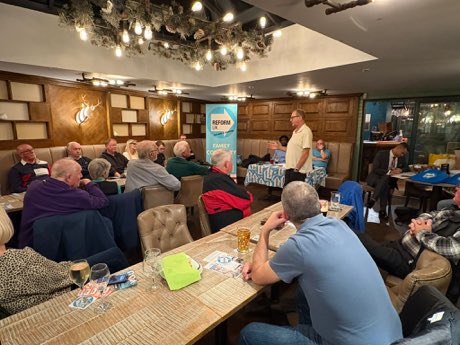 ReformDaily_'s tweet image. 📆Fantastic turnout for the Rutland &amp;amp; Stamford Branch’s first meeting in Stamford!

Cllrs from SKDC &amp;amp; LCC joined the discussion, sparking brilliant ideas &amp;amp; real momentum. One message loud &amp;amp; clear…

#BritainNeedsReform #ReformUK @RUKRutland