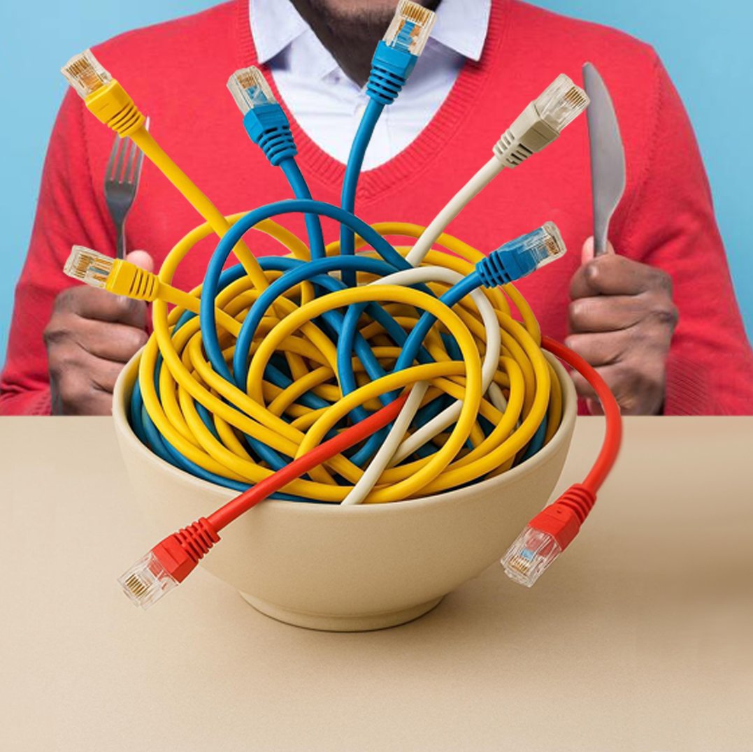AutomatedResult's tweet image. Spaghetti belongs on your plate, not in your network cables! 🍝
Let us help you with your network noodles!
#NationalPastaDay #TechSupport #automatedresults #brevardncchamber #hendersoncochamber #avlchamber