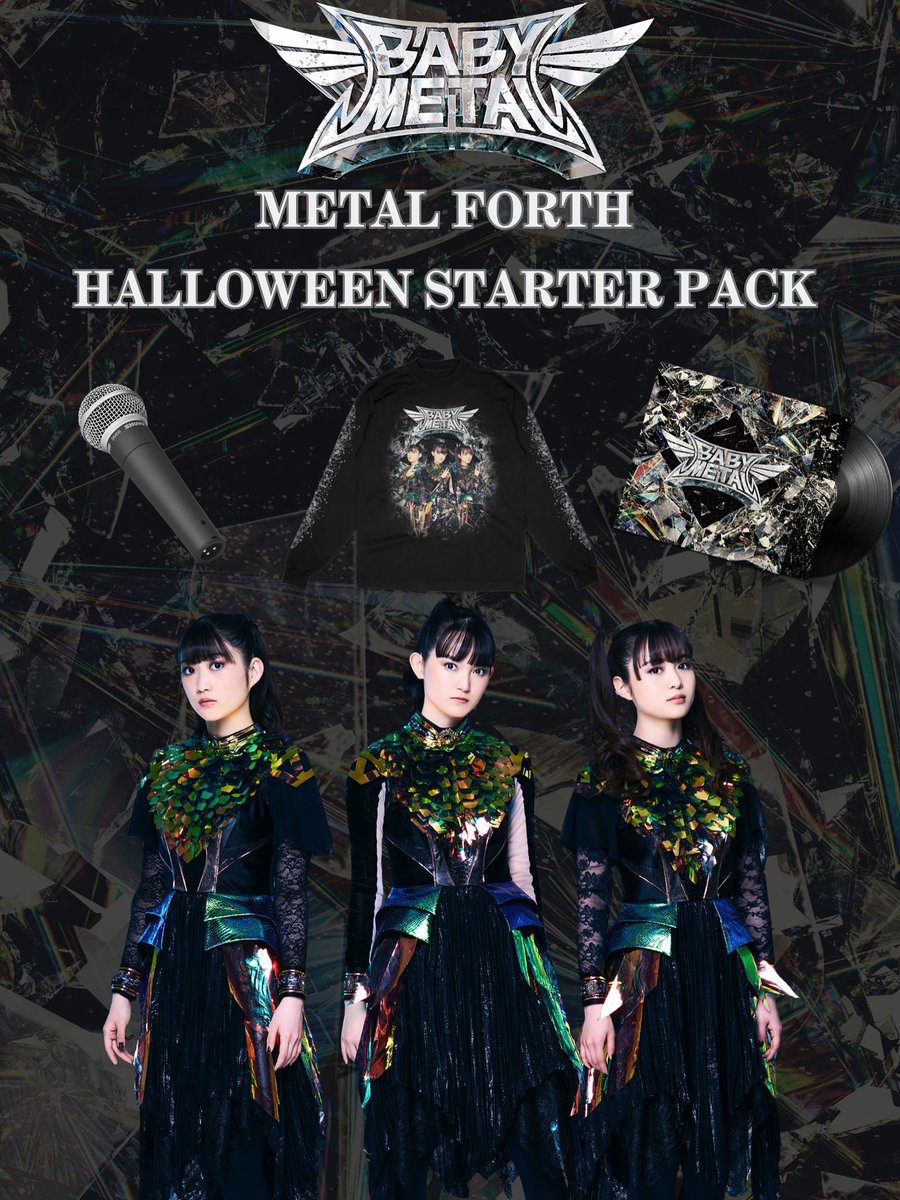 It’s gonna be a METAL FORTH Halloween. Tag us in your costumes!