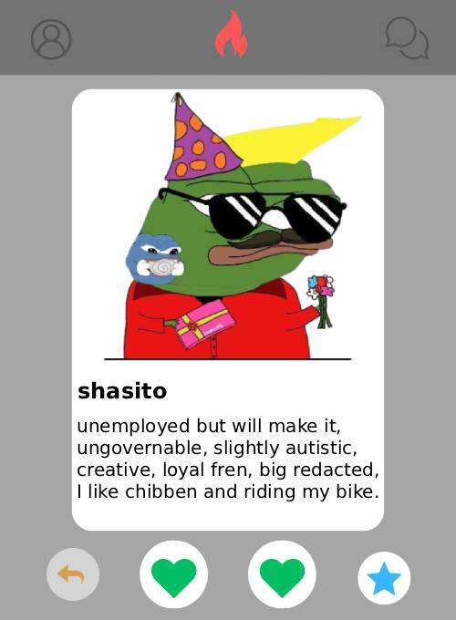 shasitomoontaka's tweet image. I'm looking for a girl in $APU
My goal is to marry the cutest & most autistic Apu girl to spawn a lot of little retards 💚
This will go down in the book of Apu lore 
Please share my frender profile 👇