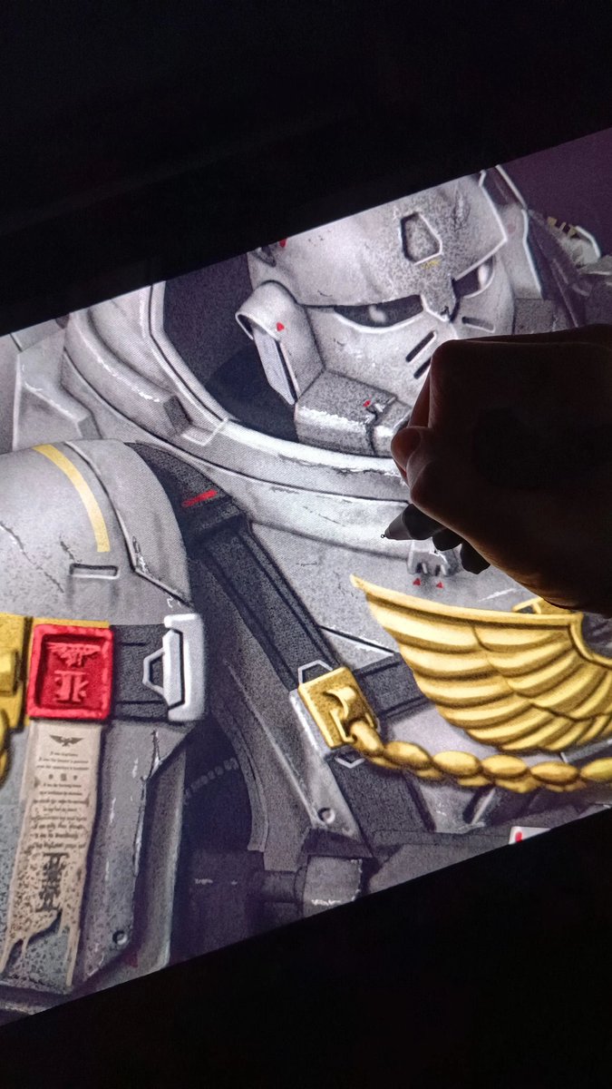 Big guy ready to serve!

Time to move on to the last character for now...