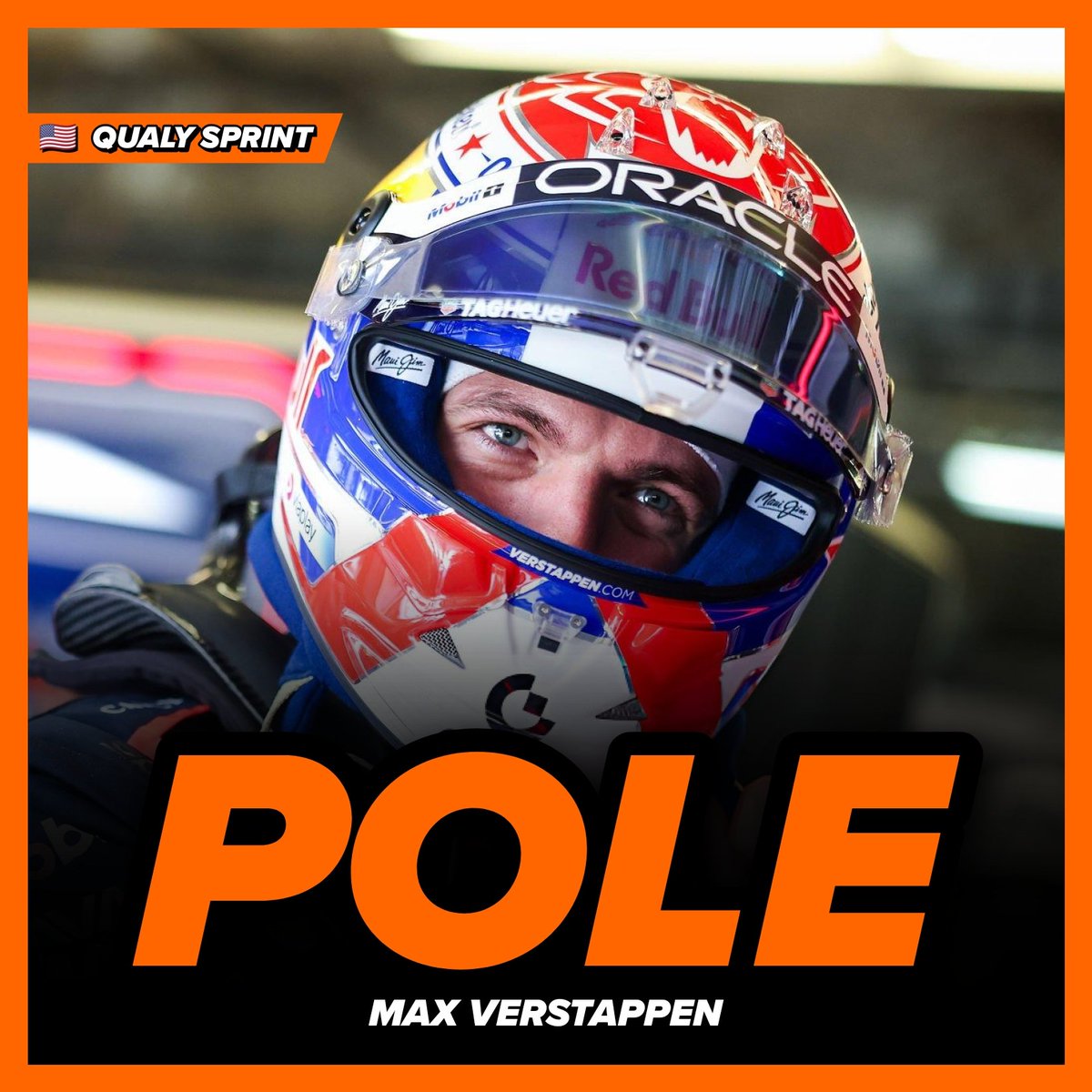 MaxArgento33's tweet image. 🇺🇸 | POLE DE MAX VERSTAPPEN EN COTA
VAAMOOOOOSSSS MAAAAX LPMM