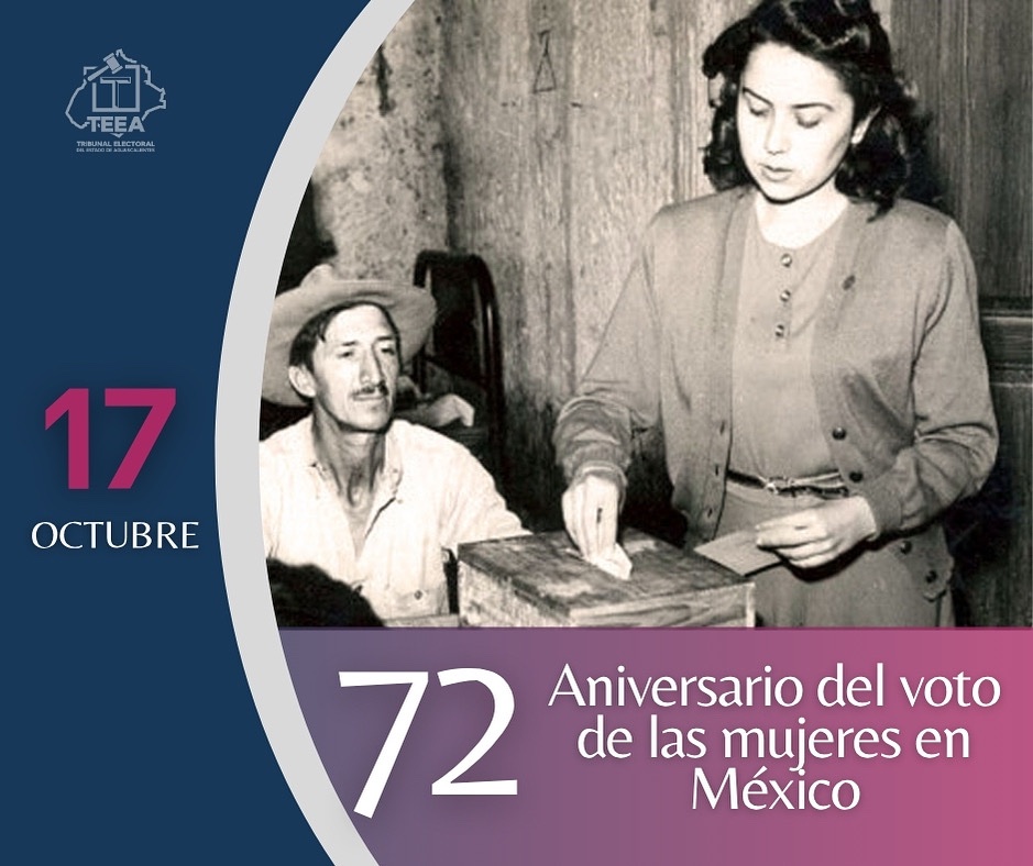 El 17 de octubre de 1953 marcó un antes y un después en México: las mujeres conquistaron su derecho a votar en elecciones federales. Hoy recordamos con respeto y gratitud a quienes alzaron la voz y abrieron las puertas de la participación política para todas.