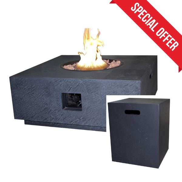 🔥 Cozy Up with the Pacific 36" Fire Table Kit – Dark Grey 🔥
Bring warmth and style to your backyard with this all-in-one fire pit kit. Featuring a 50,000 BTU stainless steel burner, propane hose, cover, and easy-carry handle — just add propane and relax.
#vanislewater