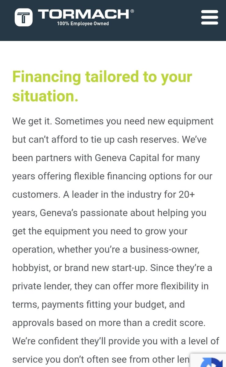 Lolpual1's tweet photo. @Tormach I just financed a $40k CNC Mill with you guys and already paid like 2500 but now your finance partner doesnt want to honor the promo code I used because it's for a startup company. But your website says you finance hobbyists and start ups.

The machine is ready to ship. Fix this and ship the machine if you want the sale.

You have more than 1 signer and I have 800+ credit score

honor the promo code I've literally already started paying you.

Should I take my business elsewhere like @Haas_Automation
And get a mini mill instead?
#cnc #machinist #CAD