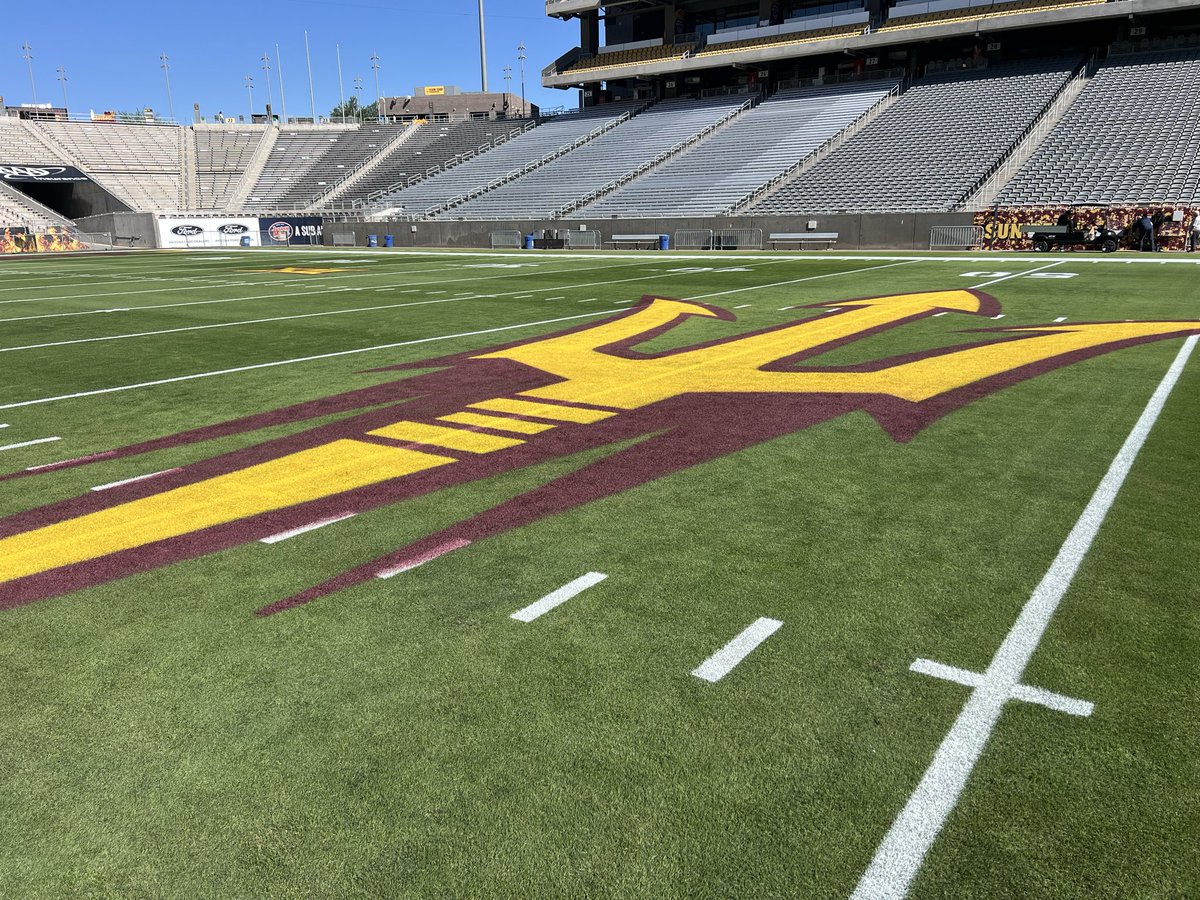 ASUGroundsCrew's tweet photo. Party like it’s 1975! We love the Three Stripe Life!! See y’all tomorrow at 1pm!

@adidas 
@adidasFballUS https://t.co/gNfLPSElc8