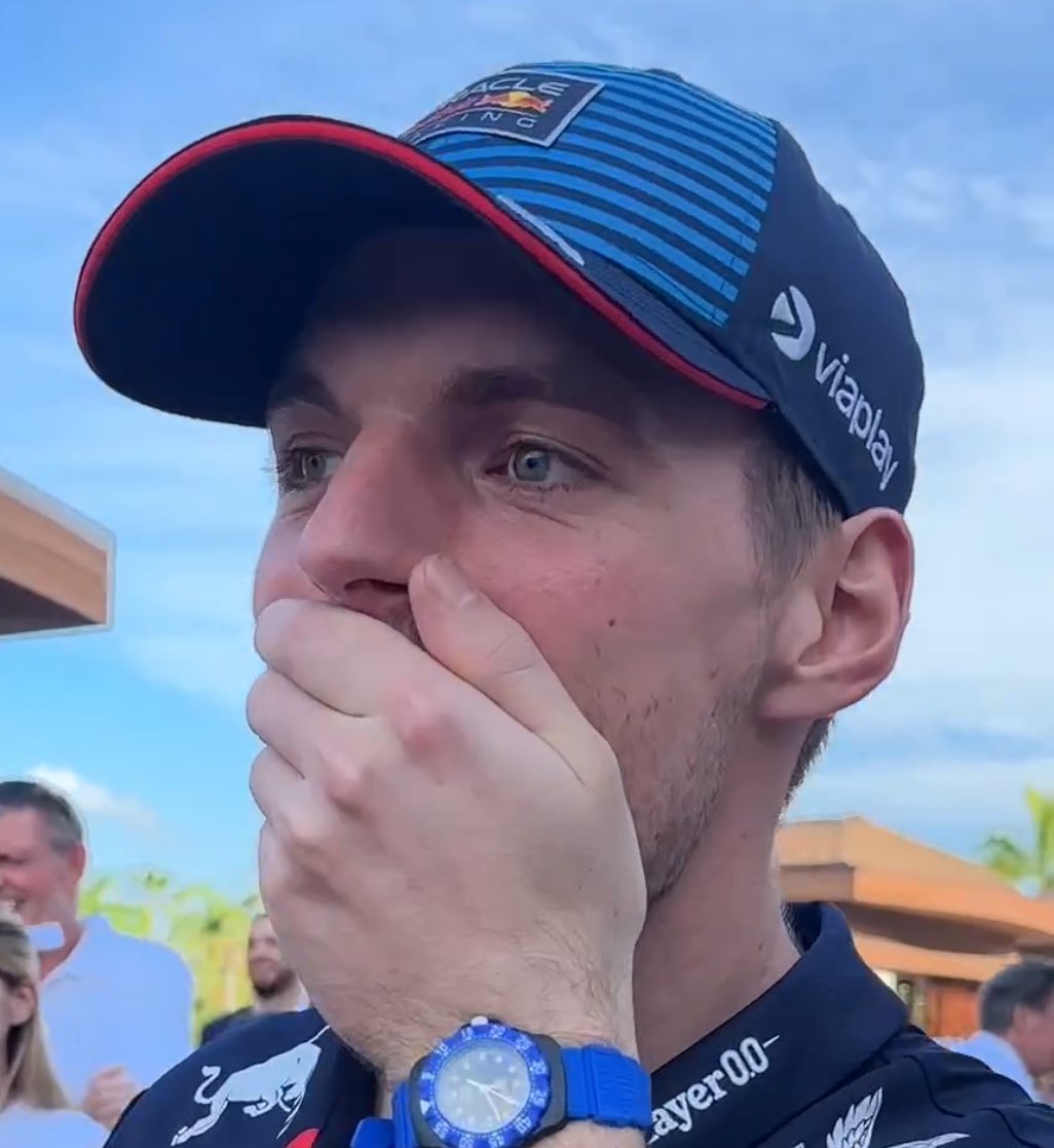 Las esperanzas para que Max se lleve la quinta se sienten así: