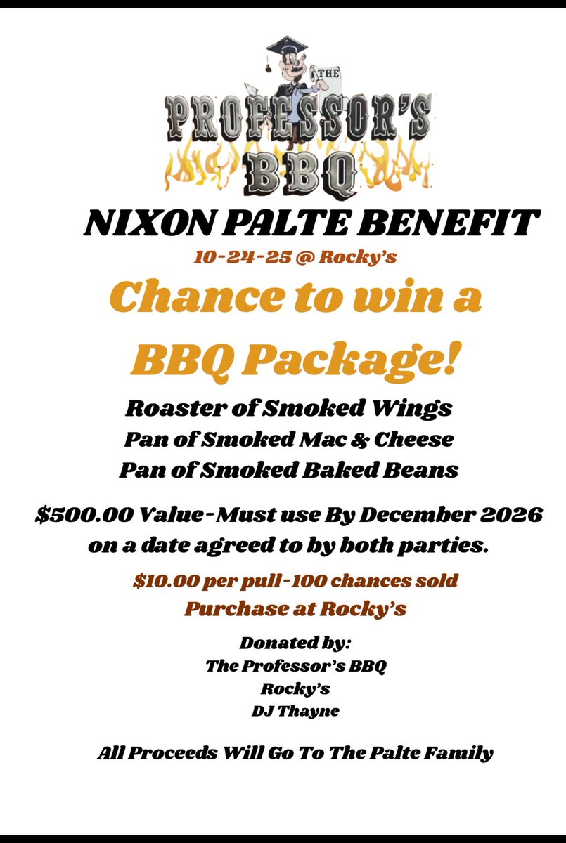 Stop at <a href="/millerslunch32/">Miller's Lunch</a> and get your ticket chances while supporting a great cause.