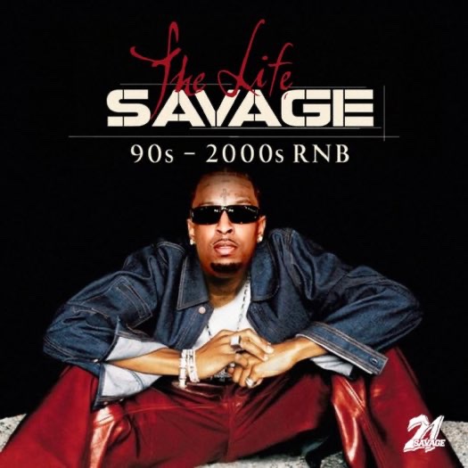 90s〜00sジャパニーズR&B お買い得15枚セット 21 Savage reimagines iconic '90s R&B album covers by putting