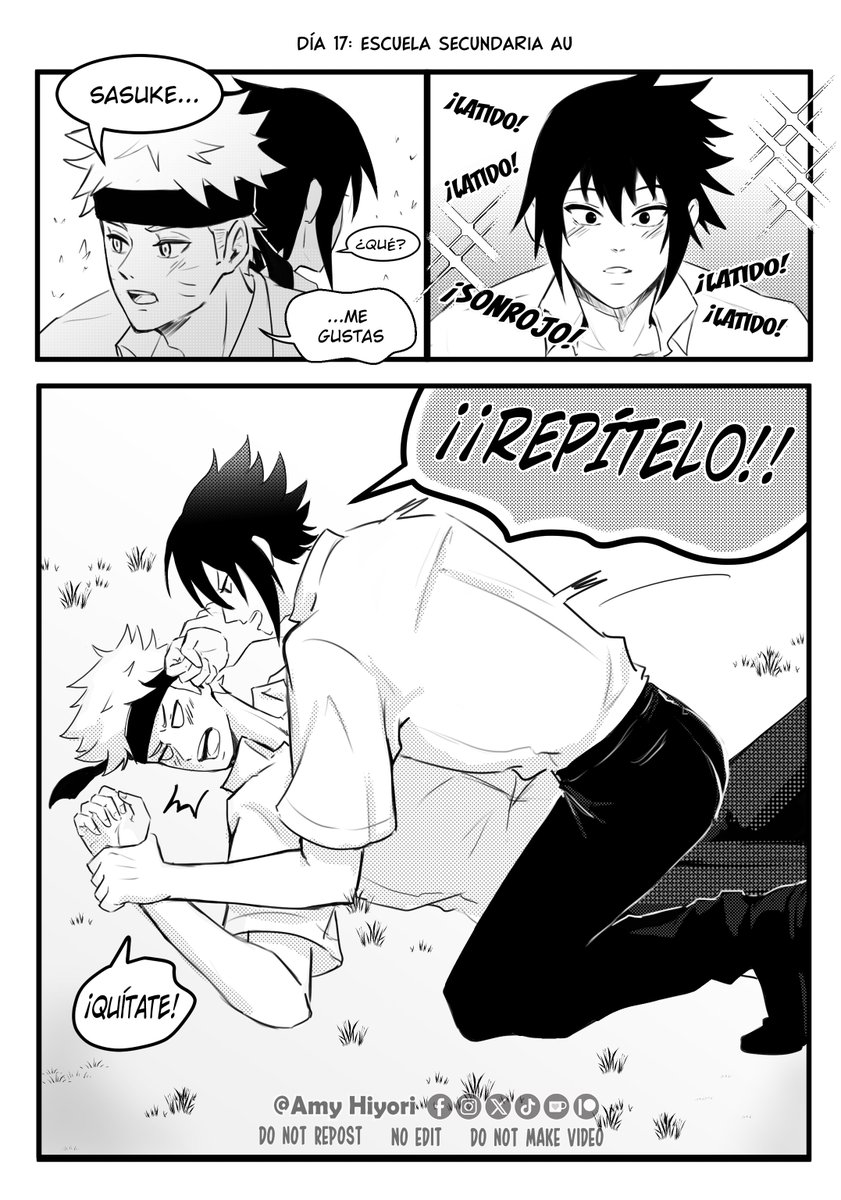 Hice trampa, este comic ya lo había subido en patreon el año pasado jaja
AU ESCOLAR PARTE 1

#SNSmonth25 #NaruSasu

#SNSmonth25 #NaruSasu