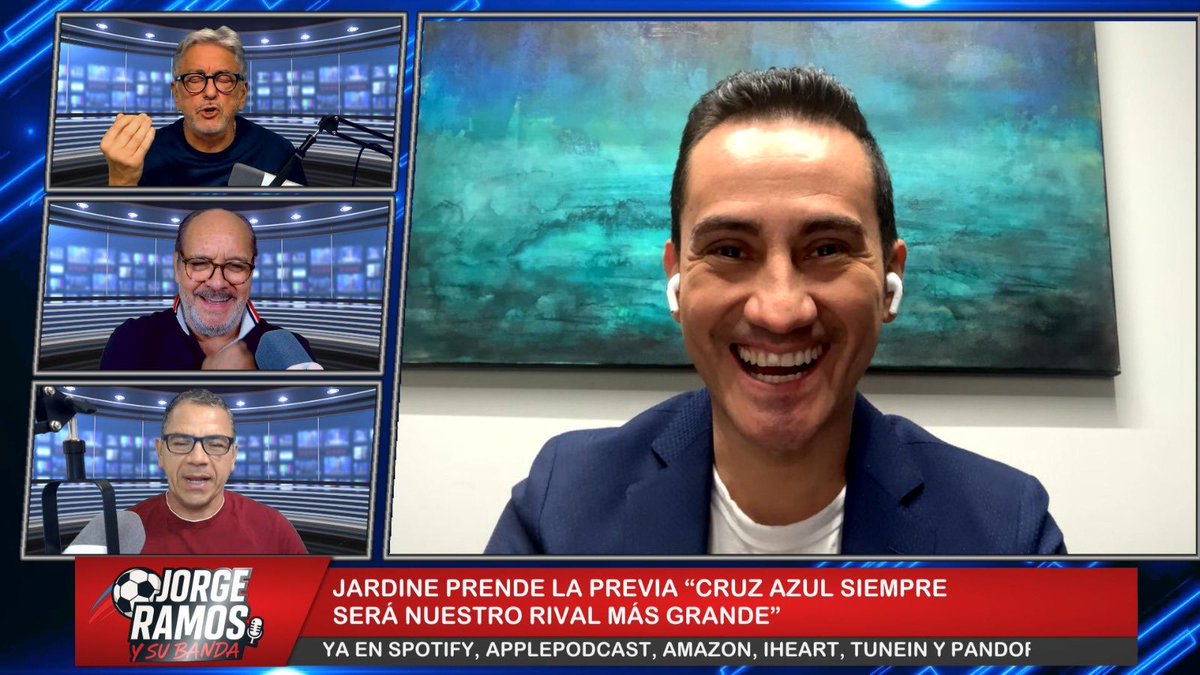 Miren quien volvió a <a href="/JorgeRamos_SB/">Jorge Ramos y su Banda</a> 
El gran <a href="/delvalle_ESPN/">Jose del Valle</a>  …!!!