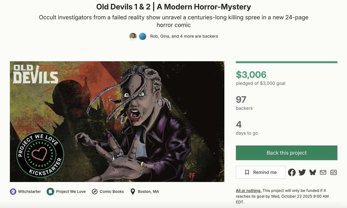 FULLY FUNDED, YALL.

<a href="/schiekapedia/">J. Schiek</a> and I have a lot of work to to!
