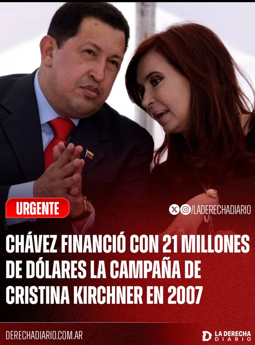 🔴El exjefe de inteligencia venezolano Pollo Carvajal confesó ante EEUU q Hugo Chávez financió con 21 millones de U$S la campaña de Cristina Kirchner en el 2007 a través de 21 vuelos cdo. JORGE TAIANA era canciller de Argentina y arquitecto de la alianza con Venezuela. Igual