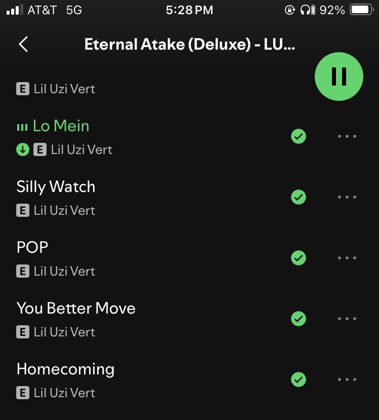 comegetyourboy's tweet photo. Show me a better 5 song run https://t.co/EVhmRCBL19