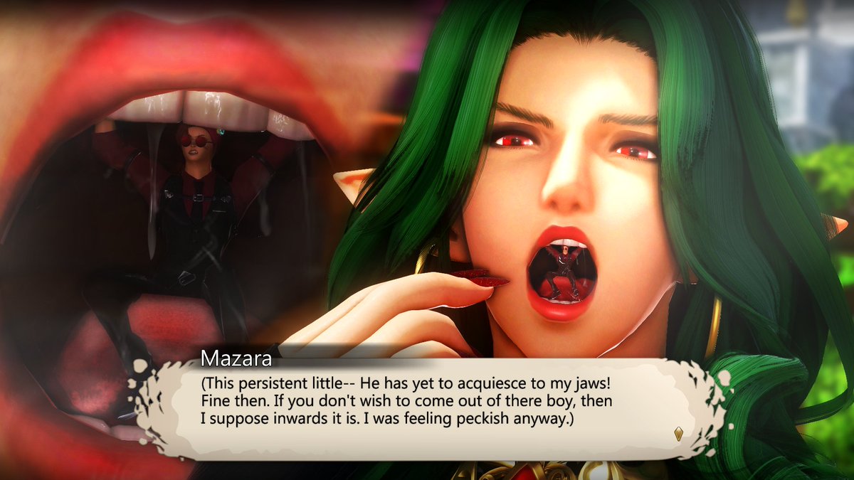 When Mazara proposed the question to <a href="/sylphgrimm/">Sylph</a> ''What part of the Elezen body is the strongest muscle', they did not expect it become a part of today's practice! Sylph is taking a long time in there...'too long' to the Witch's liking....