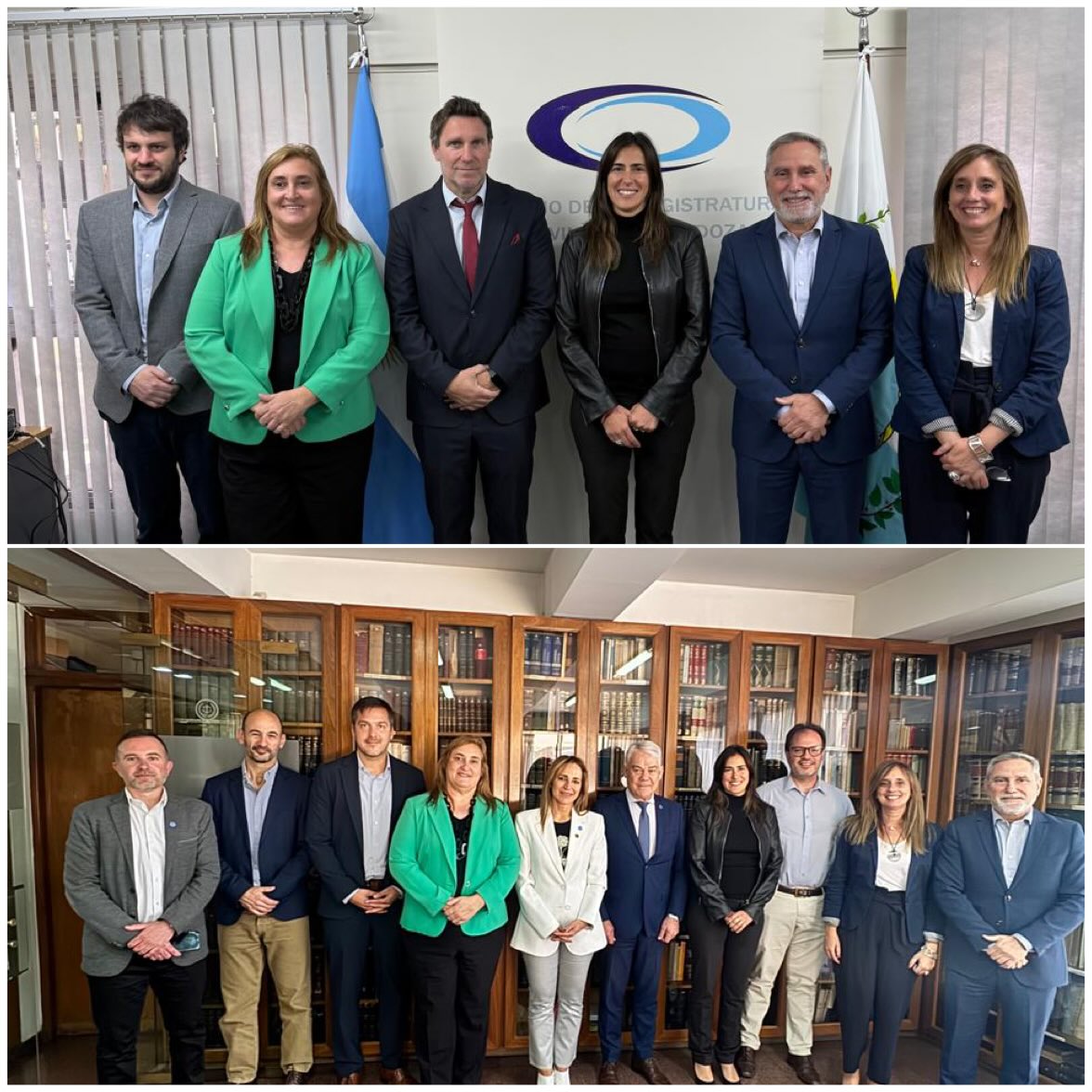 Mantuvimos una jornada de trabajo en el Consejo de la Magistratura de Mendoza, y queremos agradecer especialmente a quienes nos recibieron, en particular a <a href="/pablo_teixidor/">Pablo Teixidor</a>.

También mantuvimos un encuentro con el <a href="/colabogmza/">Colegio Abogados Mza</a>, junto a Sergio Molina (presidente), <a href="/jmihaljevicmza/">JAZMINKA MIHALJEVIC</a>