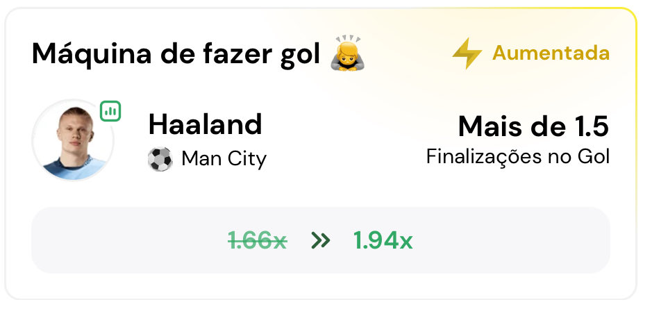 HospicioDasBets's tweet image. 🚨Especiais do Haaland

Rei do Pitaco (2.5% - limite 50)
Betnacional (1.5% - limite 50)