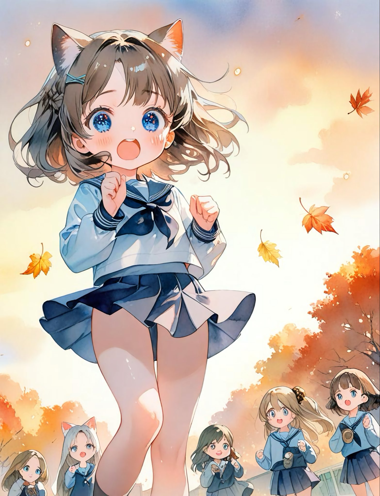 ♯Jti18Dt猫耳少女のデスクトップ全10種ポーズ ♯Jti18Dt猫耳少女のデスクトップ全10種ポーズ ♯Jti18Dt猫耳少女