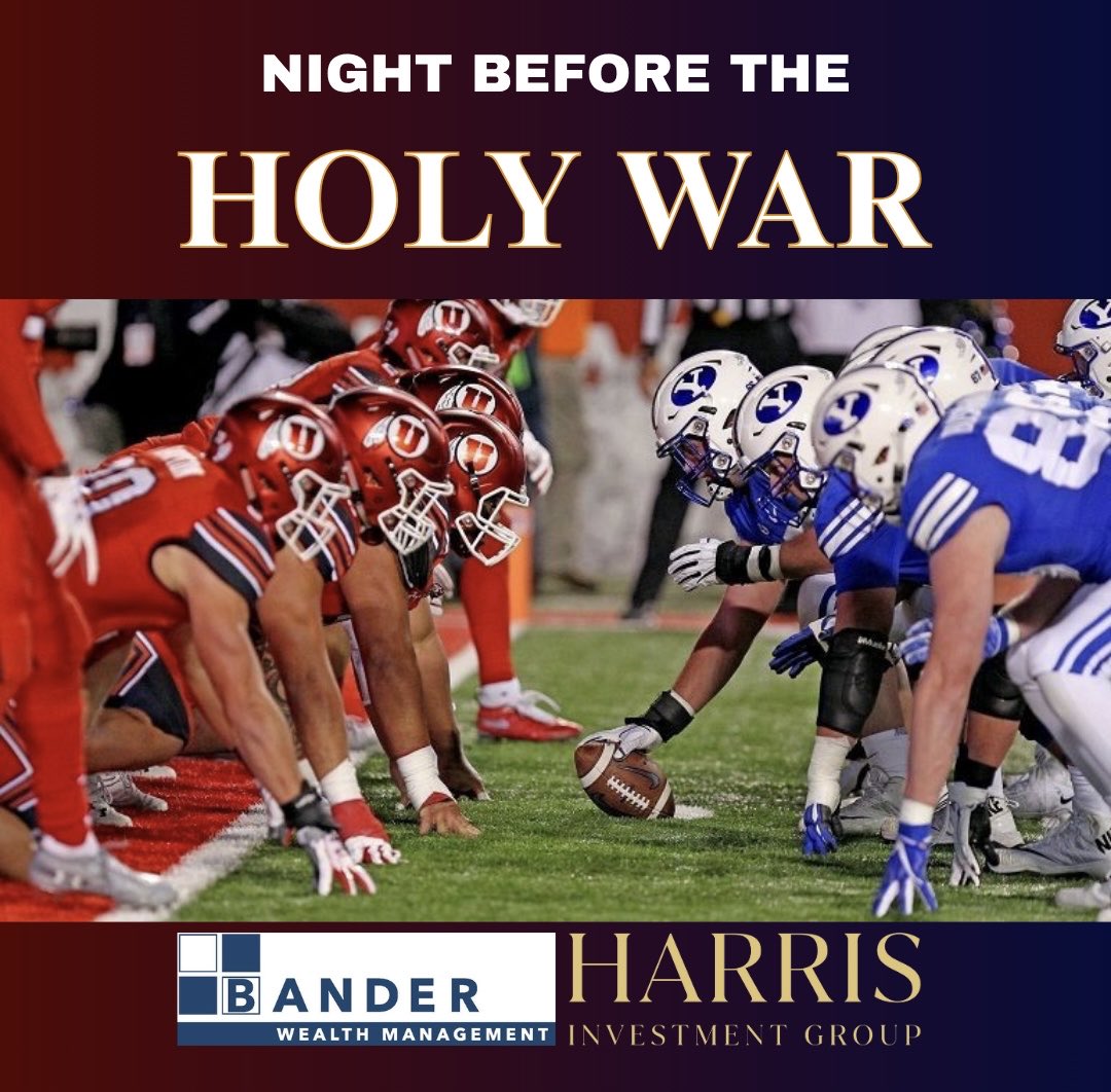 Proud to partner with Harris Investment and BYU the night before the ultimate tailgate! Always a privilege to work with the Cougars community. #BYU #GoCougs