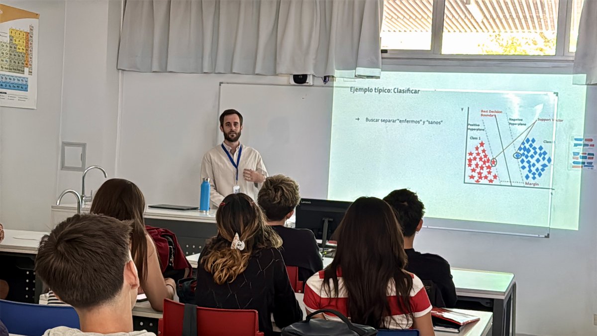 inria_chile's tweet image. 📌 Santiago | @inria_chile se movilizó en el marco de la @FeteScience en 🇨🇱, una edición cuyo tema fue Inteligencia(s). Alumnos de @lafasesantiago descubrieron con los investigadores proyectos de #IA, con foco en el clima, los océanos, los incendios, y la sociedad. #FDS2025