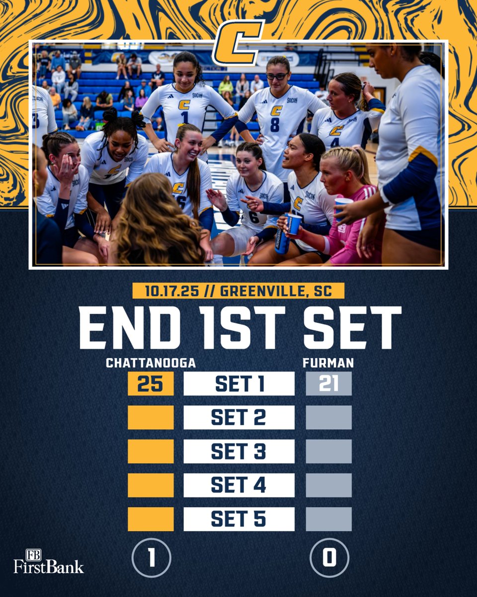 GoMocsVB's tweet image. FIRST ONE GOES TO THE MOCS! 💪
17 kills (.333) in the opening set; Glass (5) & Rose (5)
🖥️ Watch on ESPN+