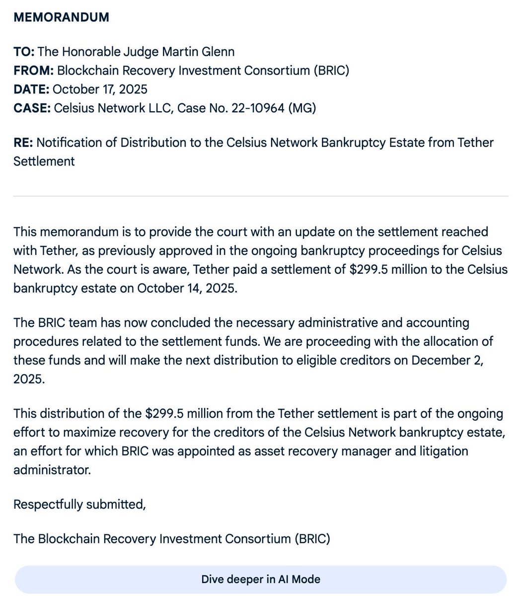 Found this but cannot confirm it’s official #CelsiusNetwork <a href="/CelsiusFacts/">CelsiusFactsNumbers</a>