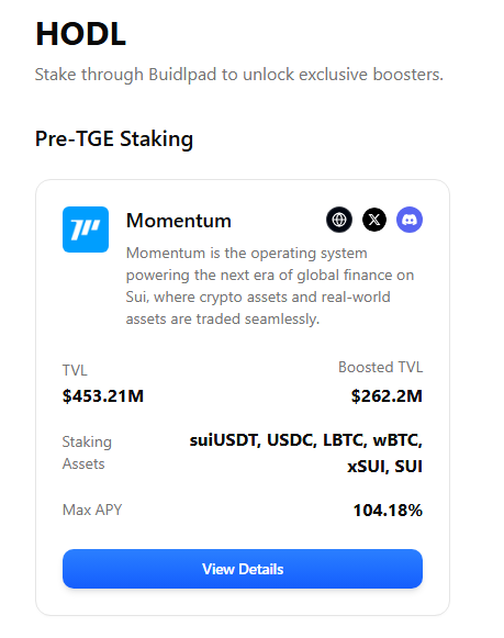 sava | web3 шляхта (@savatruh) on Twitter photo Hello!
<a href="/MMTFinance/">MomentumⓂ️Ⓜ️T</a>
is redefining trading optimization within the #Sui ecosystem.
Built to empower DeFi users with smarter strategies, seamless staking, and higher yield opportunities — all in one powerful platform.
Join the revolution with x <a href="/buidlpad/">Buidlpad Ⓜ️Ⓜ️T</a> 💥 Hello!
<a href="/MMTFinance/">MomentumⓂ️Ⓜ️T</a>
is redefining trading optimization within the #Sui ecosystem.
Built to empower DeFi users with smarter strategies, seamless staking, and higher yield opportunities — all in one powerful platform.
Join the revolution with x <a href="/buidlpad/">Buidlpad Ⓜ️Ⓜ️T</a> 💥