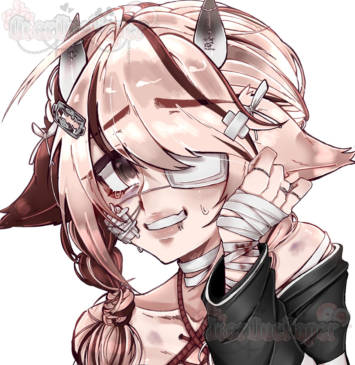 0verduePaper's tweet image. Some recent drawins Im proud of!
Characters belong to @/sleepymae and @/reivin.xo on Discord

#Art #Gifts #Digitalart