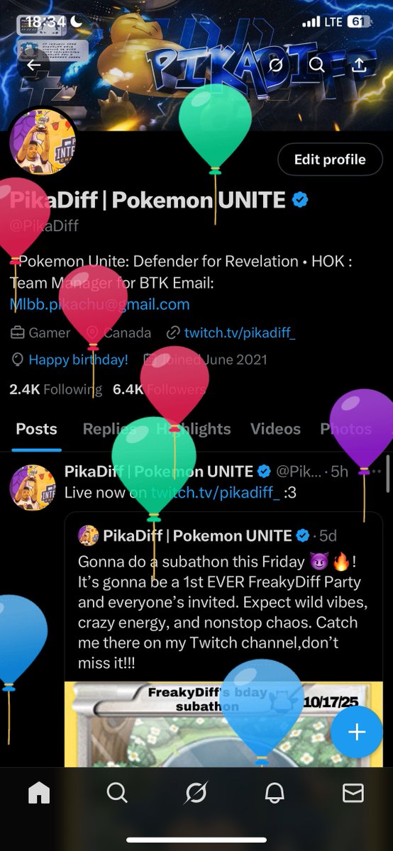 EG PikaDiff | Pokemon UNITE tweet media