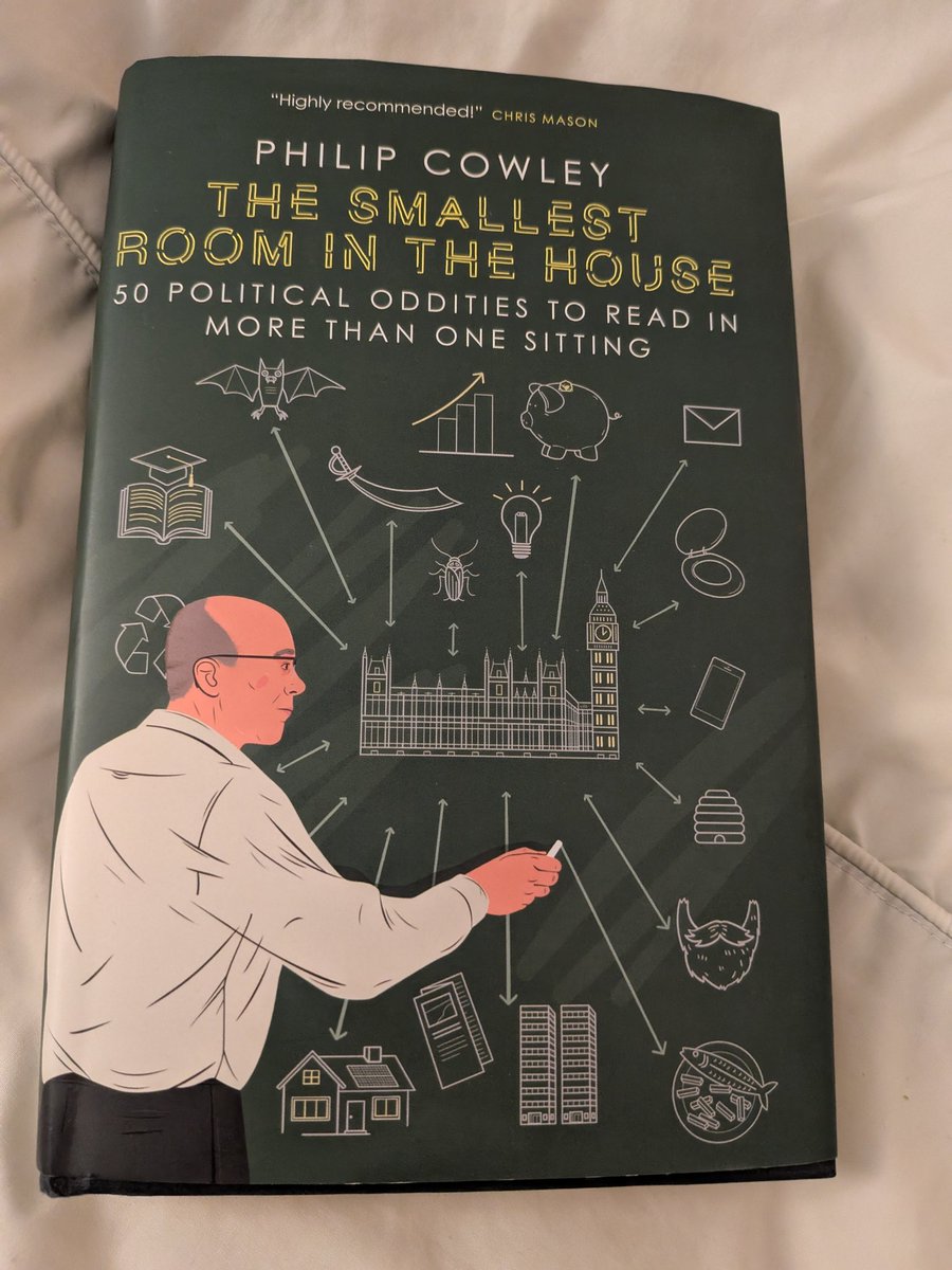 83/100: The smallest room in the house by <a href="/philipjcowley/">Philip Cowley</a> -- a great fun read, from which I conclude that political commentators are very talented at producing massively erroneous predictions about the future of politics based on short term trends