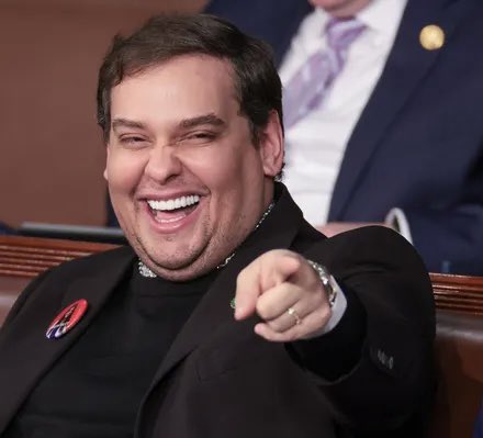 George Santos is the 10th Republican congressman to receive a pardon or clemency from Donald Trump.

“Law and order.”