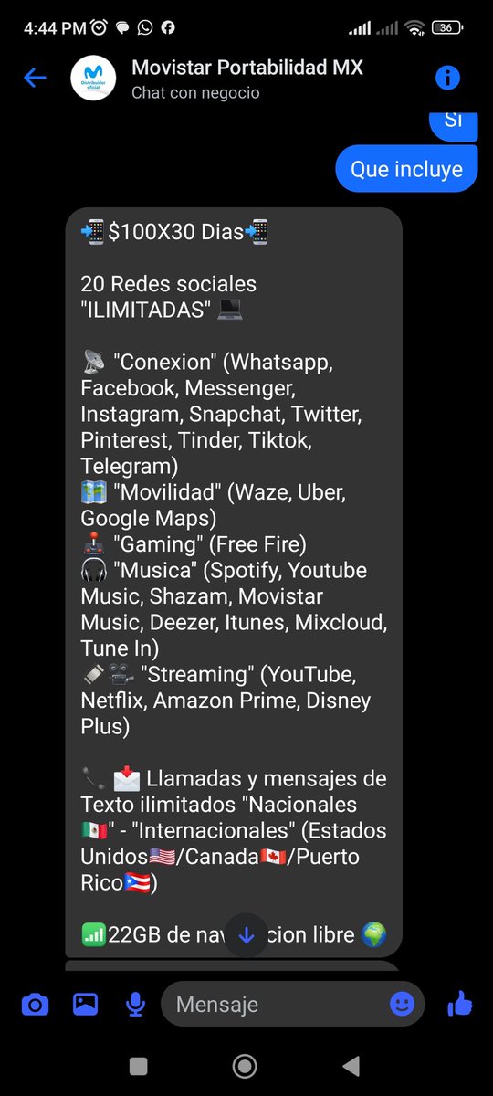 antonio2337's tweet photo. @MovistarMX  no que según me iban dar 22gb y solo me dieron 7 GB por cambio de compañía @Profeco https://t.co/JNHhz1gz3B