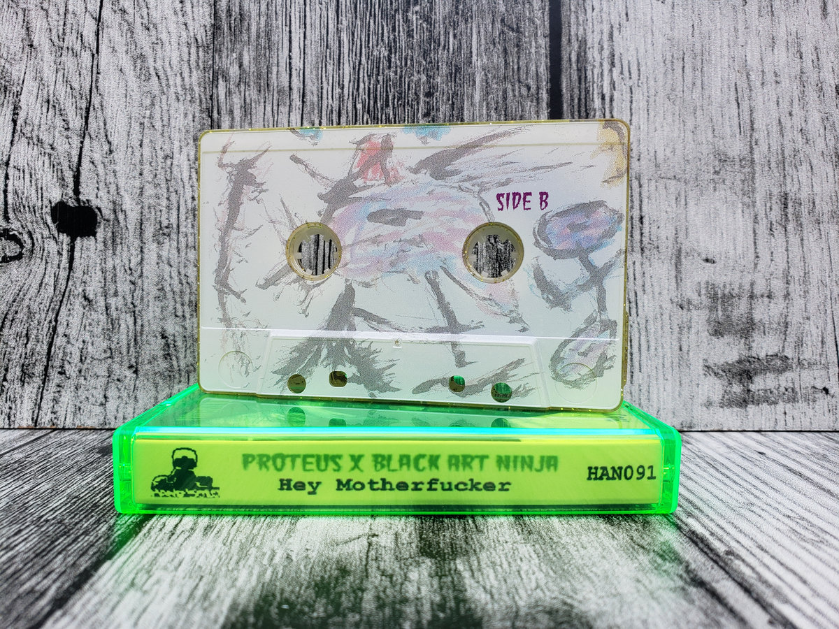 Out Now on Hand'Solo Records - Proteus x Black Art Ninja - Hey Motherfucker/ Hey Motherfunker

3 Different Versions !! Explicit, Clean and Cassette with 3 Bonus Tracks. A Reimagine, The 2 Singles and Hey MF Instrumental !!! 

handsolorecords.bandcamp.com/album/hey-moth…

handsolorecords.bandcamp.com/album/hey-moth…