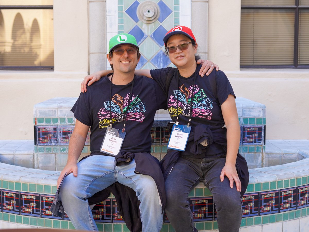 caltechalumni's tweet image. The smiles say it all. As alumni make their way across campus for Alumni Weekend, we’ve captured a few moments that remind us what makes this Caltech community so special.