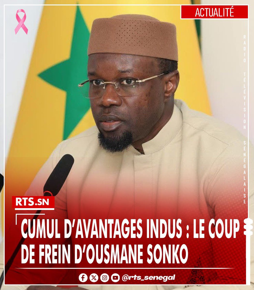 RTS SENEGAL (@rts1_senegal) on Twitter photo Dans une circulaire adressée à son gouvernement, le Premier ministre <a href="/SonkoOfficiel/">Ousmane Sonko</a> met un terme au cumul injustifié entre la dotation en carburant et l’indemnité forfaitaire globale dont bénéficient certains agents de l’État. Une mesure d’assainissement de la gestion publique, Dans une circulaire adressée à son gouvernement, le Premier ministre <a href="/SonkoOfficiel/">Ousmane Sonko</a> met un terme au cumul injustifié entre la dotation en carburant et l’indemnité forfaitaire globale dont bénéficient certains agents de l’État. Une mesure d’assainissement de la gestion publique,