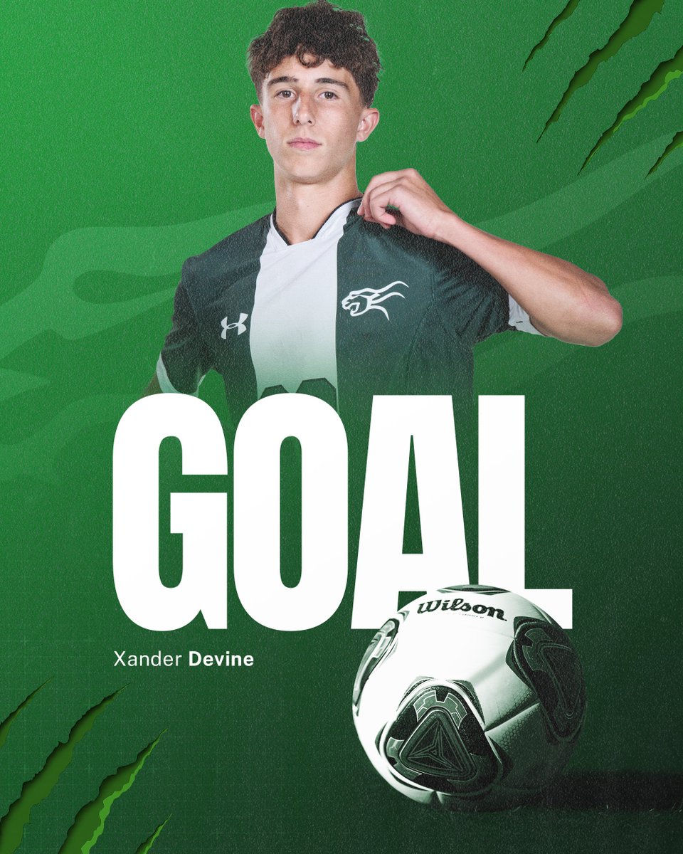 XANDER DEVINE gets us on the board!

#GoPanthersGo | #Soccer