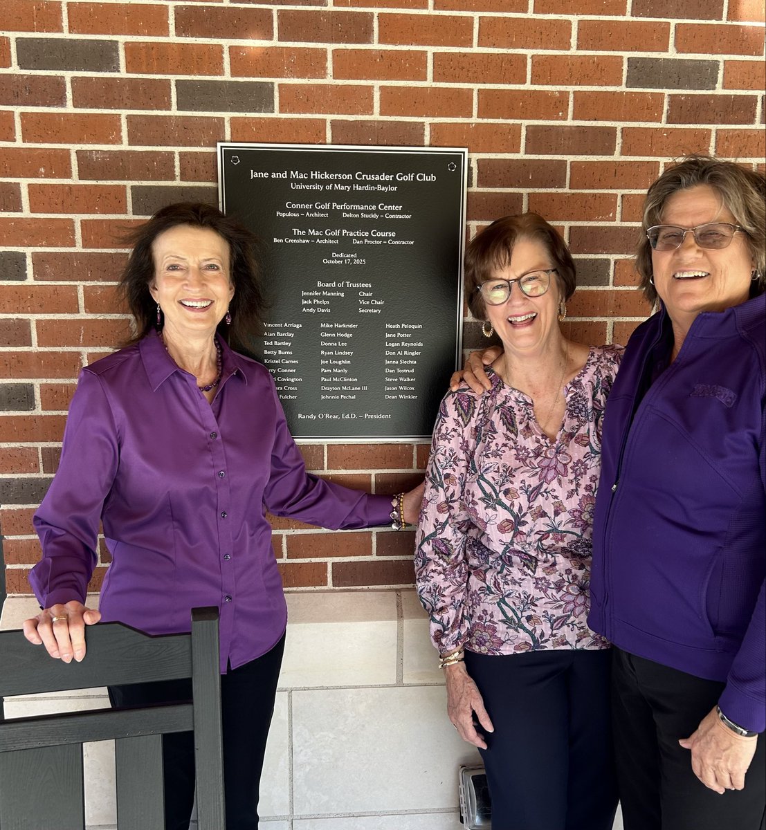 dmk5m's tweet photo. Some more pictures from today for the golf facility dedication. https://t.co/gJJkEvfdn3