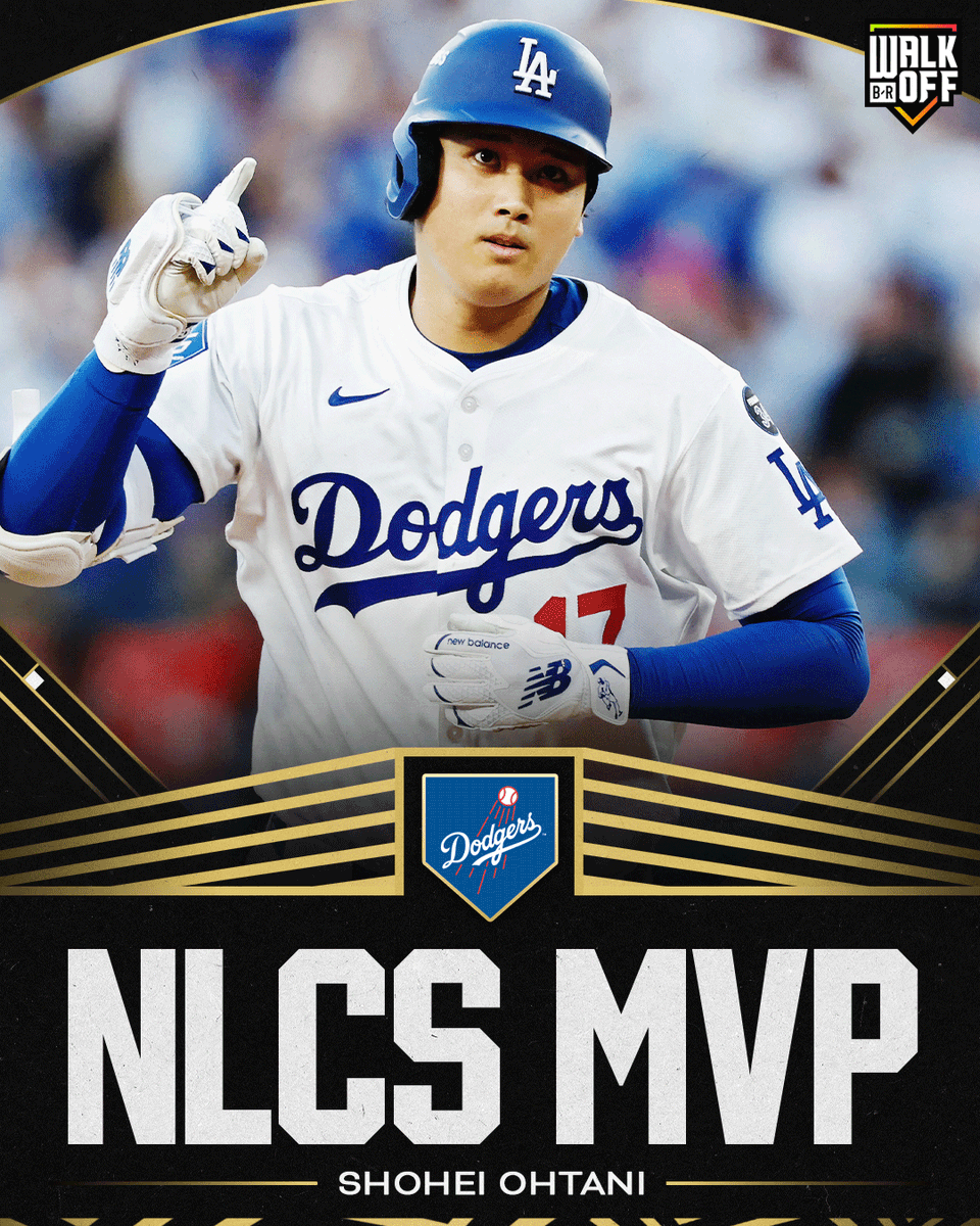 SHOHEI OHTANI IS THE 2025 NLCS MVP 🦄