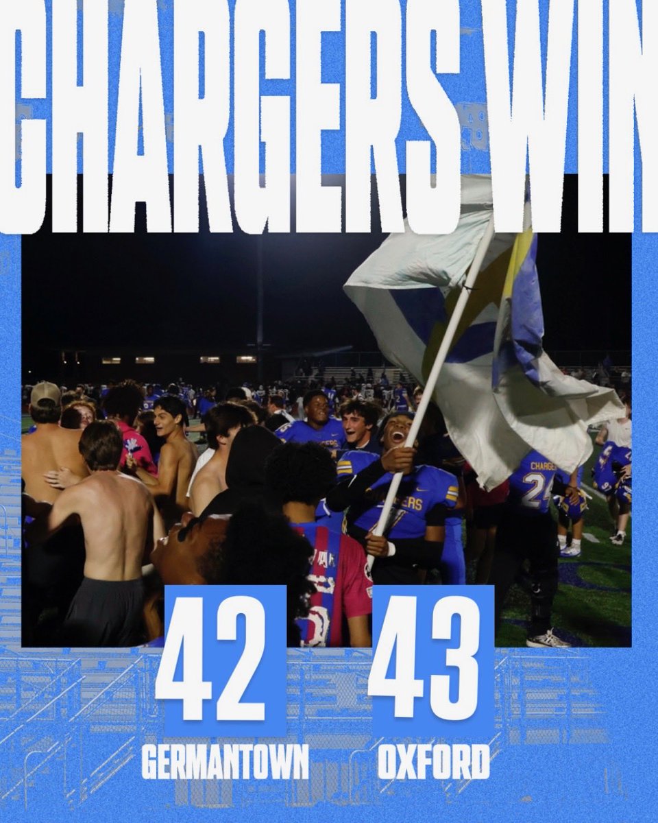 CHARGERS WIN! CHARGERS WIN!

#chargerforlife | #BlockParty25