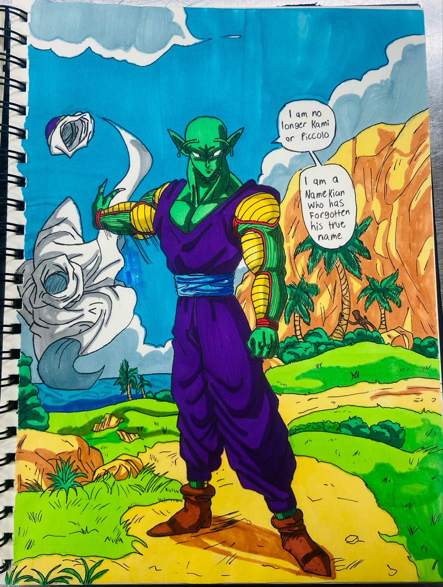 Pepito53188796's tweet photo. Here’s a piccolo drawing I did https://t.co/vupNn6LqZR