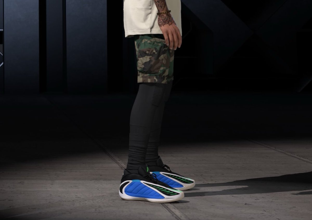 CruzControl2k's tweet image. Anthony Edward’s Adidas AE 2 

Side Panel
H: 220, S: 69, V: 92

Toe 
H: 121, S: 45, V: 98

Overlay
H: 48, S: 4, V: 96

Outsole
H: 35, S: 19, V: 97
#2KCommunity #NBA2K26 #Season2