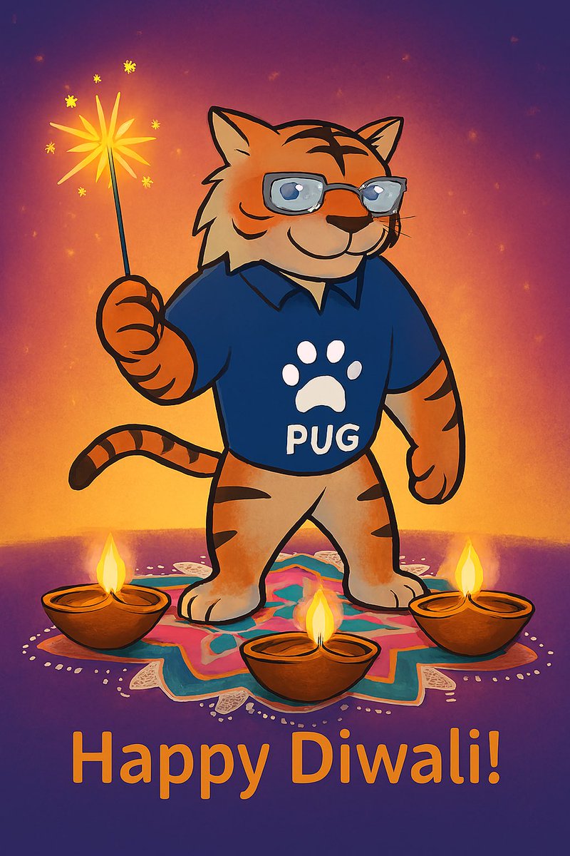 PuneUserGroup's tweet image. Wishing you and your loved ones boundless happiness, wealth, and light on this Diwali!
🪔 - Team PuneUserGroup 

P.S. Our #PuneDevCon event is on 20th December 2025. Don’t forget to block your calendar. Registration will start soon !