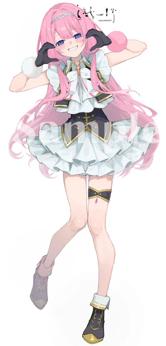 こちらのバルーンスタンドのパネルイラストお手伝いさせていただきました。 ンゴちゃん広島公演ご出演おめでとうございます